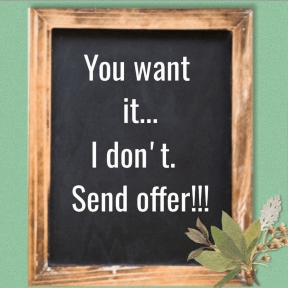 Bundle With 2 ITEMS• Send your BEST OFFER‼Please Read⬇️